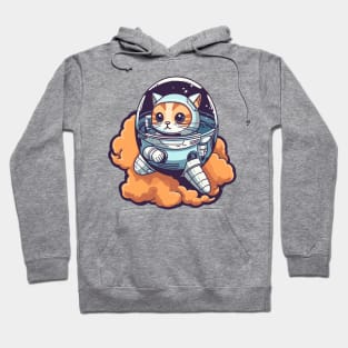 Space Cat Adventure Hoodie